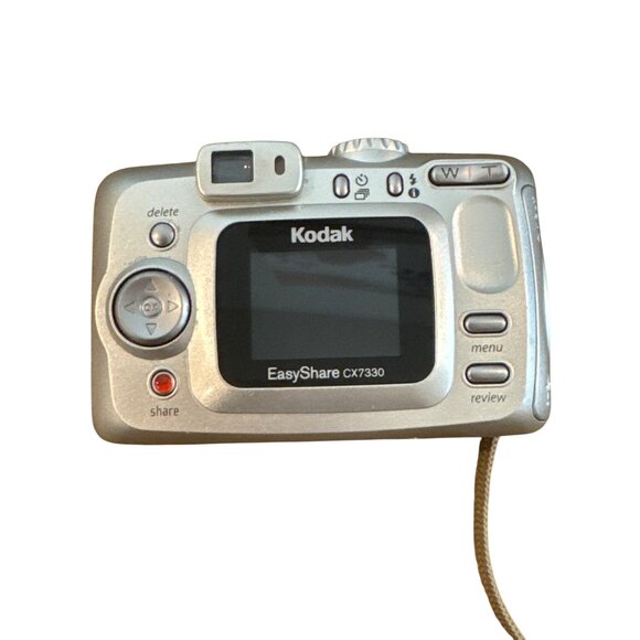 Kodak EasyShare CX7330 Digital Camera 3.1 MP Silver With Carry Strap & 128MB SD - Picture 4 of 8